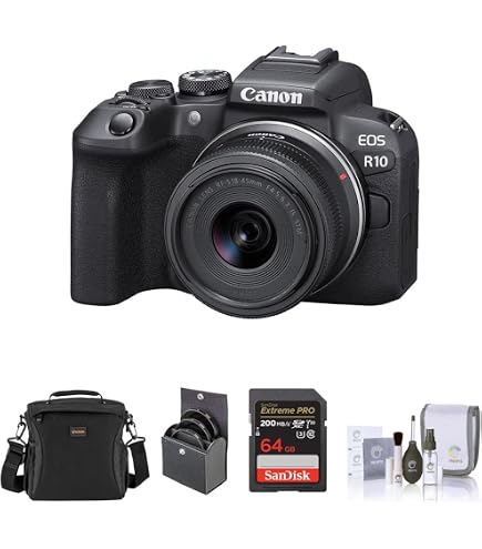 Amazon.com : Canon EOS R10 Mirrorless Camera with 18-45mm Lens